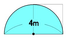 円の面積 半径